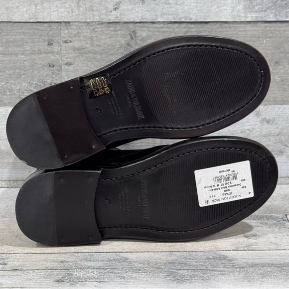 Zadig & Voltaire Women's Laureen Metal Toe Ankle Boots - Black - Sz-6.US / 37.EU - Picture 8 of 10